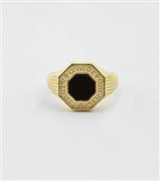 Anello Nove25 Antique in Argento Onice N25ANE00435-14 - N25ANE00435-14